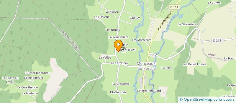 localisation de l'entreprise MONSIEUR FERNAND NAVET à LE PAS-SAINT-L'HOMER