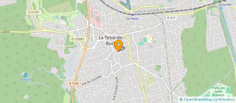 localisation de l'entreprise MONSIEUR FERNAND NIETO  LA TESTE DE BUCH