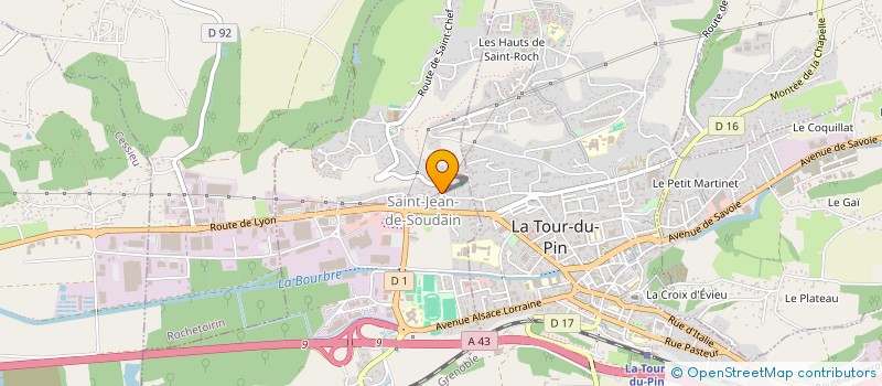 localisation de l'entreprise MONSIEUR FERNAND PAUILHAC  SAINT-JEAN-DE-SOUDAIN