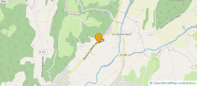 localisation de l'entreprise MONSIEUR FERNAND PELLAT à CHARMES SUR L'HERBASSE