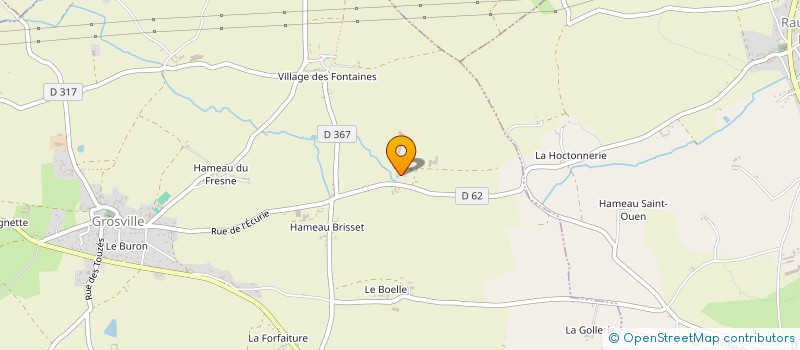 localisation de l'entreprise MONSIEUR FERNAND PESNEL à GROSVILLE