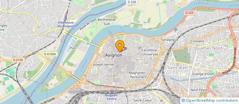 localisation de l'entreprise MONSIEUR FERNAND PEY  AVIGNON