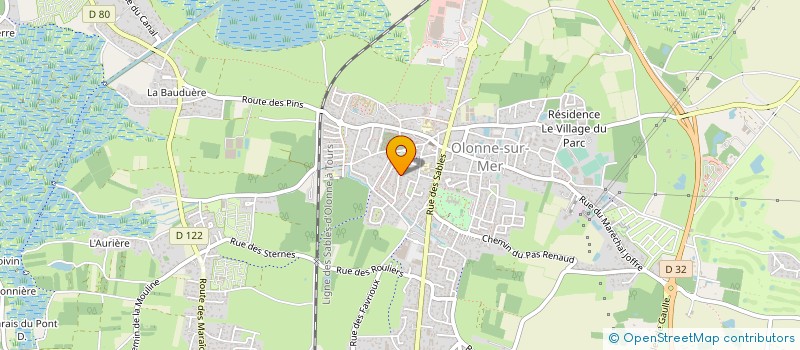 localisation de l'entreprise MONSIEUR FERNAND PICOT à LES SABLES D'OLONNE