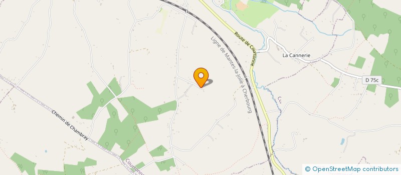 localisation de l'entreprise MONSIEUR FERNAND PIEL  COURTONNE-LA-MEURDRAC