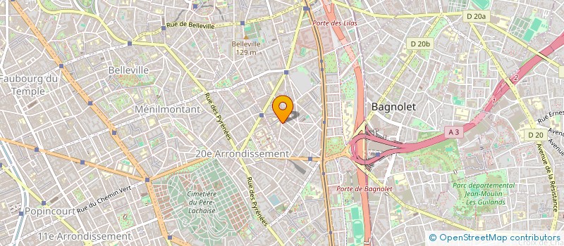 localisation de l'entreprise MONSIEUR FERNAND PINHAS  PARIS