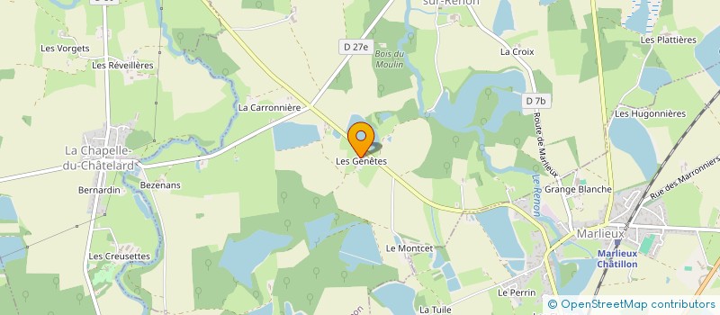 localisation de l'entreprise MONSIEUR FERNAND PINTO à SAINT-GERMAIN-SUR-RENON