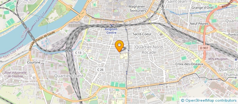 localisation de l'entreprise MONSIEUR FERNAND POINT  AVIGNON