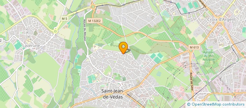 localisation de l'entreprise MONSIEUR FERNAND PONTES  SAINT-JEAN-DE-VEDAS