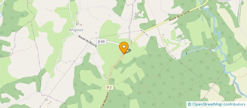 localisation de l'entreprise MONSIEUR FERNAND RATTIN  ANGOUS