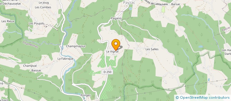 localisation de l'entreprise MONSIEUR FERNAND RAYNAUD à CHAMBONAS