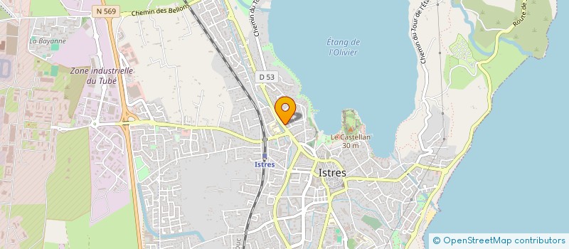 localisation de l'entreprise MONSIEUR FERNAND RIBEIRO GUALTER  ISTRES