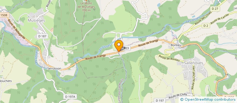 localisation de l'entreprise MONSIEUR FERNAND ROSA  SALLENOVES