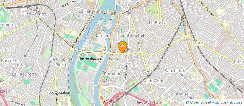 localisation de l'entreprise MONSIEUR FERNAND RUQUET à TOULOUSE