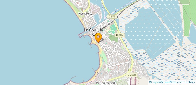 localisation de l'entreprise MONSIEUR FERNAND SAGNIER  LE GRAU-DU-ROI
