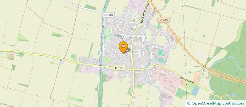 localisation de l'entreprise MONSIEUR FERNAND SCHNOELLER-WITZ  MARCKOLSHEIM