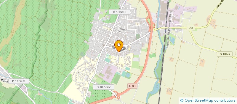 localisation de l'entreprise MONSIEUR FERNAND SECULA  ROUFFACH