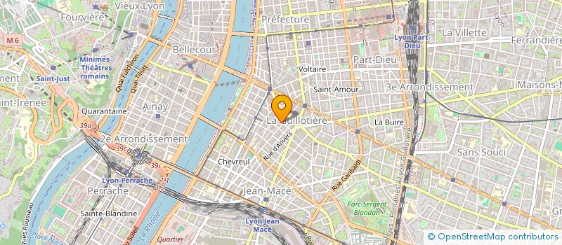 localisation de l'entreprise MONSIEUR FERNAND SERVANIN  LYON