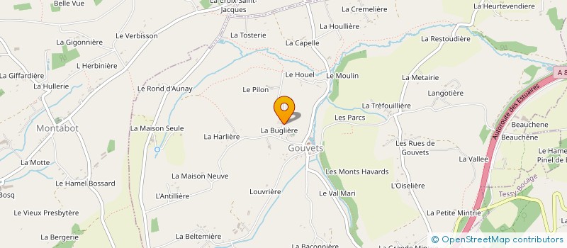 localisation de l'entreprise MONSIEUR FERNAND TARDIF  SAINT-VIGOR-DES-MONTS