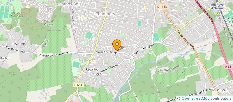 localisation de l'entreprise MONSIEUR FERNAND TIXADOR  VILLENAVE-D'ORNON