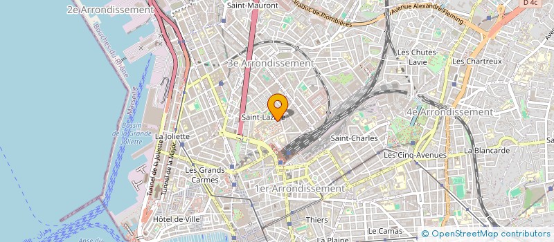 localisation de l'entreprise MONSIEUR FERNAND TOVIGNONNOU à MARSEILLE