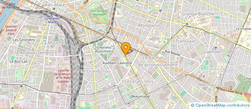 localisation de l'entreprise MONSIEUR FERNAND UROZ à LYON