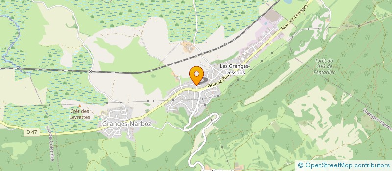 localisation de l'entreprise MONSIEUR FERNAND VACCA  GRANGES-NARBOZ