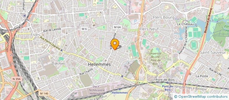 localisation de l'entreprise MONSIEUR FERNAND VAN KERSBILCK à LILLE