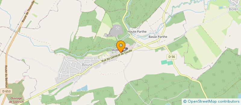 localisation de l'entreprise MONSIEUR FERNAND VEIBLER  BOUST