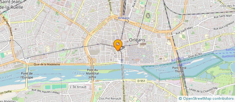 localisation de l'entreprise MONSIEUR FERNAND VENUAT  ORLEANS