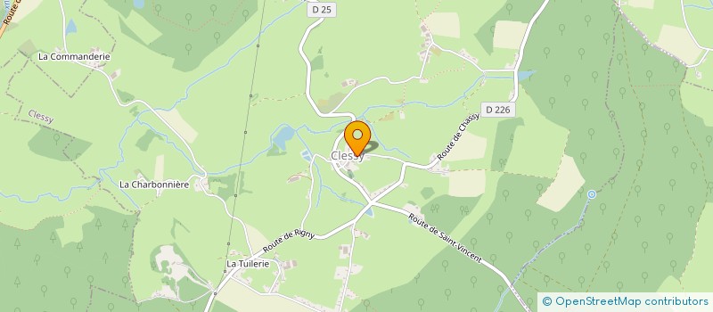 localisation de l'entreprise MONSIEUR FERNAND VERNAY  CHAPELLE-AU-MANS (LA)