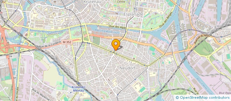 localisation de l'entreprise MONSIEUR FERNAND WAGNER  STRASBOURG