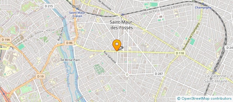 localisation de l'entreprise MONSIEUR FERNANDES WILLIAM à SAINT-MAUR-DES-FOSSES