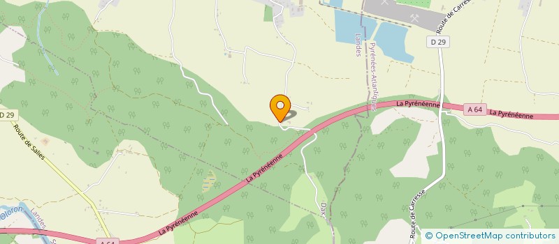 localisation de l'entreprise MONSIEUR FERNANDO ALMEIDA GONCALVES  SAINT-CRICQ-DU-GAVE