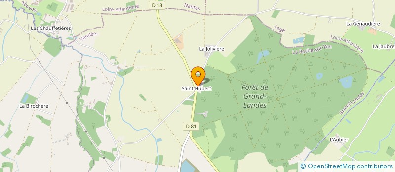 localisation de l'entreprise MONSIEUR FERNANDO ALMEIDA LOPES  GRAND'LANDES