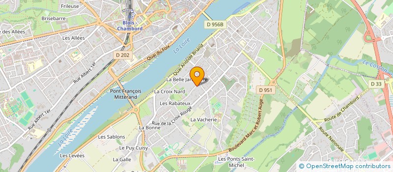 localisation de l'entreprise MONSIEUR FERNANDO AMARAL PIRES  BLOIS