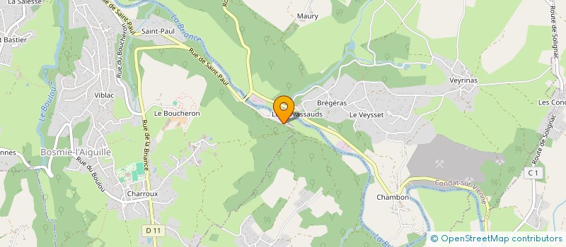 localisation de l'entreprise MONSIEUR FERNANDO ANTONIO FILIPE DA CALVA  BOSMIE-L'AIGUILLE