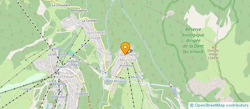 localisation de l'entreprise MONSIEUR FERNANDO BELINCHON BAJATIERRA à COURCHEVEL