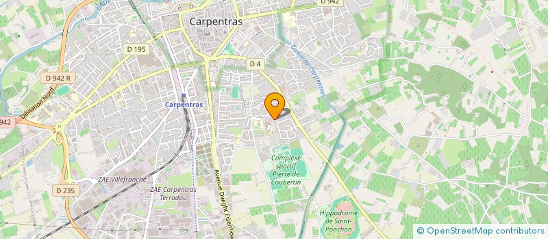 localisation de l'entreprise MONSIEUR FERNANDO BERGANZA à CARPENTRAS