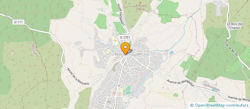 localisation de l'entreprise MONSIEUR FERNANDO BLANCO  MONTARNAUD