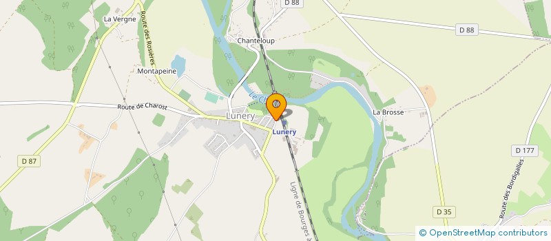 localisation de l'entreprise MONSIEUR FERNANDO BORGES  LUNERY