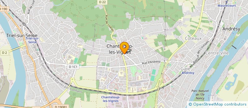 localisation de l'entreprise MONSIEUR FERNANDO BRITES TOMA'S  ANDRESY