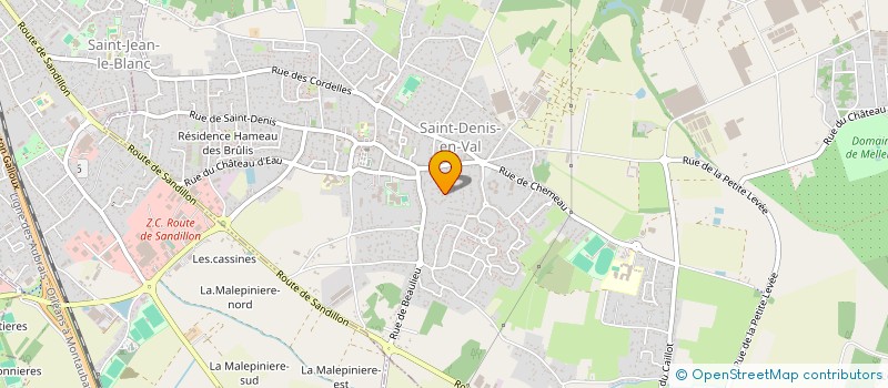 localisation de l'entreprise MONSIEUR FERNANDO CASTRO DOS SANTOS à SAINT-DENIS-EN-VAL