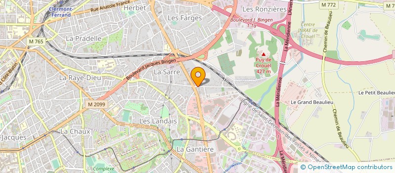 localisation de l'entreprise MONSIEUR FERNANDO CORCEIRO ROBALO  CLERMONT-FERRAND