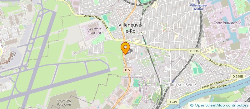 localisation de l'entreprise MONSIEUR FERNANDO CORREA SANCHEZ à VILLENEUVE-LE-ROI