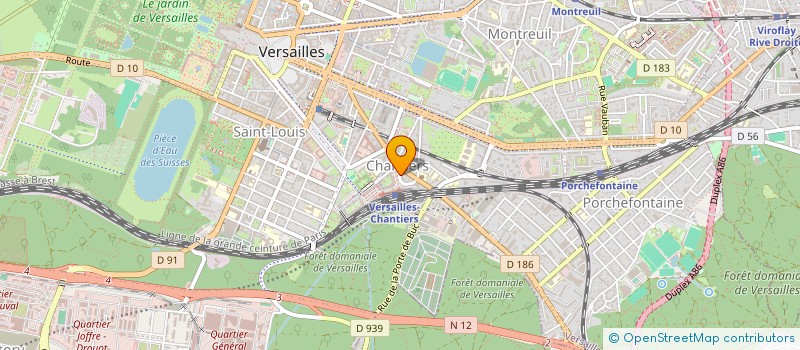 localisation de l'entreprise MONSIEUR FERNANDO CORREIA GOMES  VERSAILLES