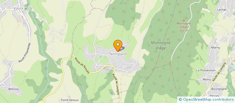 localisation de l'entreprise MONSIEUR FERNANDO DA COSTA DIAS  NONGLARD