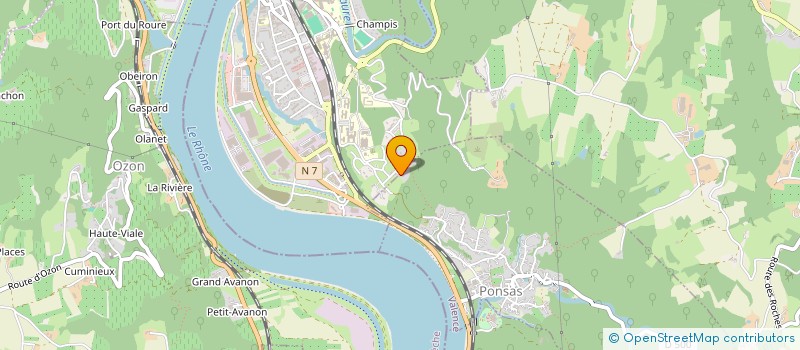 localisation de l'entreprise MONSIEUR FERNANDO DA COSTA PEREIRA  PONSAS