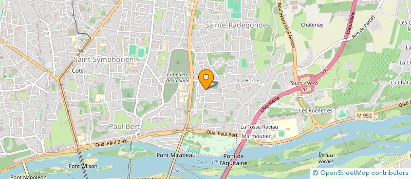 localisation de l'entreprise MONSIEUR FERNANDO DA FONSECA TEIXEIRA  TOURS