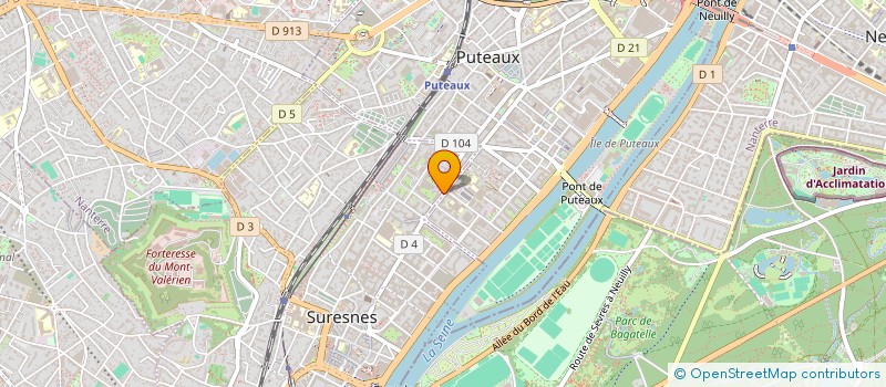 localisation de l'entreprise MONSIEUR FERNANDO DA SILVA FERNANDES DA ROCHA à SURESNES