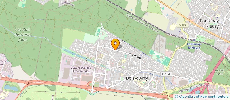 localisation de l'entreprise MONSIEUR FERNANDO DE BARROS BARBOSA  BOIS-D'ARCY